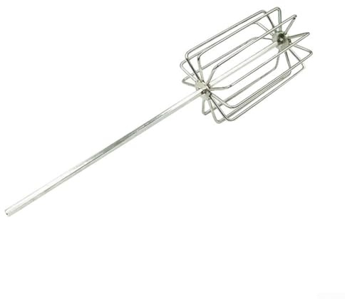 Mezcla sin esfuerzo con 11 cuchillas de acero inoxidable mezclador de cebo de tierra, ideal para pesca de carpas