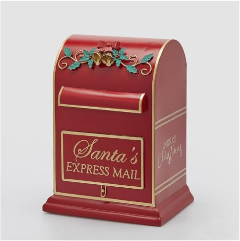EDG Enzo De Gasperi Decoro Natalizio Cassetta posta 30x23xH41 cm
