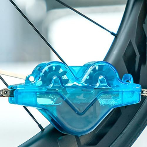 Dispositivo per la pulizia della catena della bicicletta, pulitore della catena della bicicletta, pulitore della catena della bicicletta, pulitore della catena del ciclo, per trasmissione