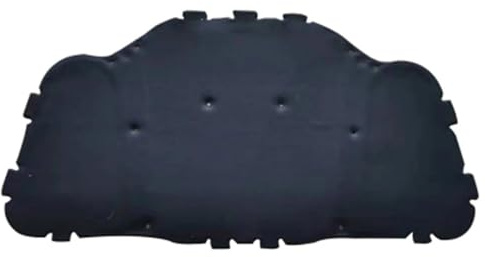 Hood soundproofing Cover Car Sound Deadening Mat Front Engine Hood Insulation Pad Soundproof Mat Cover Foam Sound Heat Cotton Fireproof for BMW E60 E61 525i 528i 530i 2002-2010 Bonnet Mat