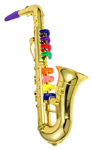 Sassofono Per Bambini, Potenzia Le Capacità Di Coordinazione, 42x14x8,5 Cm, Giocattolo Per Sassofono, Giocattoli Per Lo Sviluppo Dei Più Piccoli, Divertente Apprendimento Musicale, Per Ragazzi E