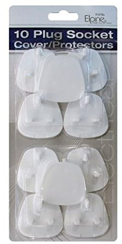 Socket/Plug Cover Protectors Pack of 10 Baby Safety Baby Proofing UK