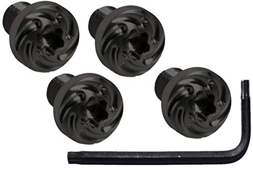 1911 INDUSTRIES 1911 Grip Screws, Torx, Black, Tight Spiral