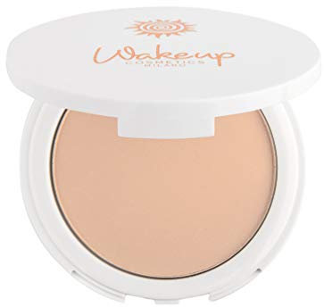 Wakeup Cosmetics - Face Powder, Cipria Opacizzante in Polvere Compatta dalla Sensorialità Sottile ed Impalpabile, Colore W1 Nude Rose