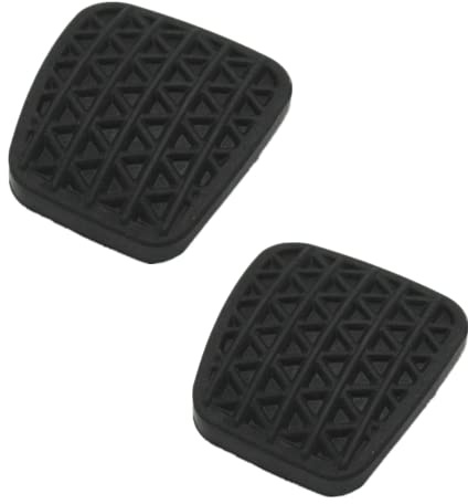 TAKPART 2x Kupplungspedal Bremspedal Bremspedalauflage Kupplung Gummi Pedal Pedalbelag Gummi-Bremspedalauflage 560775 90498309