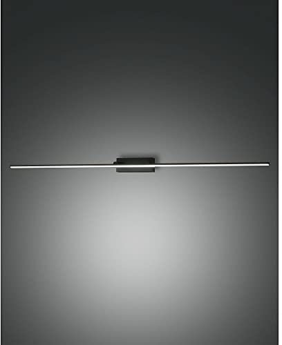 LED Wandleuchte NALA, 1x20W, 3000K, IP44, schwarz