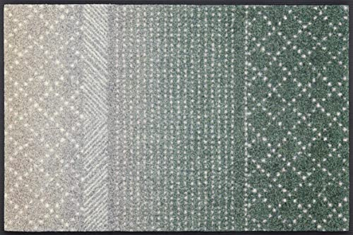 wash+Dry Fußmatte Green Desert 50x75cm, innen und außen, waschbar