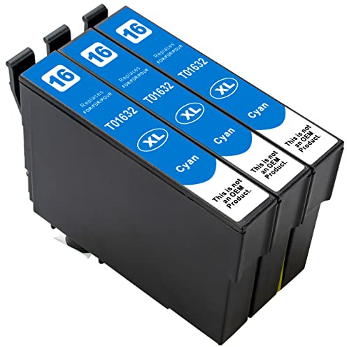 ESMONLINE 3 er Set Multipack kompatible Druckerpatronen als Ersatz für Epson 16 XL für Workforce WF-2760DWF 2750DWF 2660DWF 2650DWF 2630WF 2540WF 2530WF 2520NF 2510WF 2010W