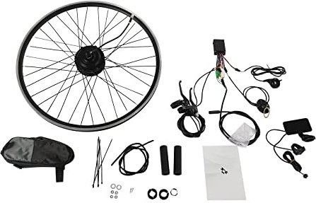 SABUIDDS 28/29/700C 36V 250W Ebike Vorderrad Umbausatz Kit E-Bike Nachrüstsatz mit DIY E-Bike LCD Display Electric Bicycle Umbausatz für 28/29/700C V-Brake Scheibenbremse Vorderrad Bike