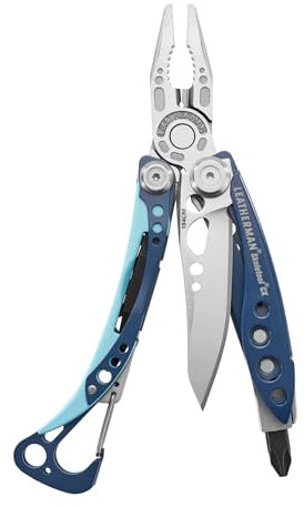 Leatherman Skeletool CX - Multiutensile 7-in-1 per il Campeggio e la Sopravvivenza - Acciaio Inossidabile, Nightshade