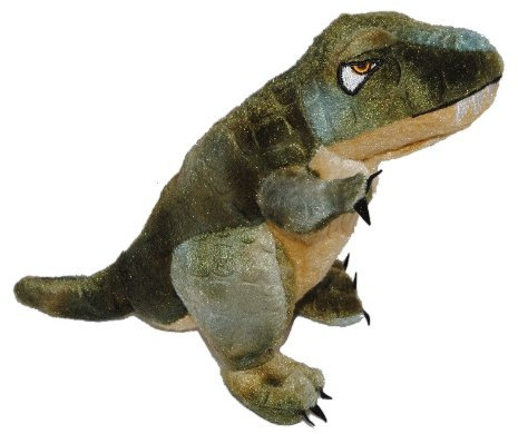 alles-meine.de GmbH Fingerpuppe/Kuscheltier - Dinosaurier T-Rex Handspielpuppe Kasperle Dino Dinos Kasperlfigur T Rex
