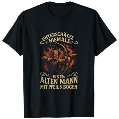 Bogenschiessen Langbogen Bogenschützen Sport T-Shirt