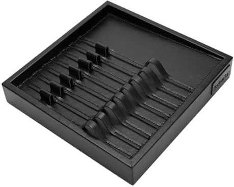 Gcljlmy Hairdressing Salon Scissors Stand Barber Clippers Tray Styling Tool Organiser Hairdressing Container for Home Use Combs Clips