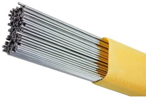 Aluminium-Schweißdraht-Set (50 Stück), niedrige Temperatur, leicht zu schmelzen, für den Heimgebrauch, 1,6/2,0 mm, spritzfrei und hochflüssig (1,6 mm)