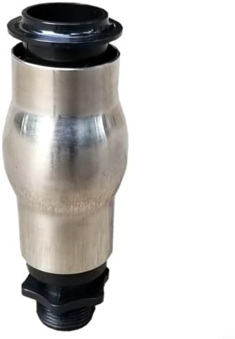 Ugello a spruzzo per fontana in acciaio inox 304, filettatura maschio G1, spruzzatore d'acqua schiumoso per pompa da giardino, laghetto, effetto