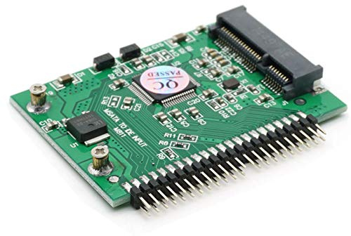 LeHang Carte Adaptateur Mini PCI-e SSD vers IDE 2.5 Pouces 5V 44 Broches