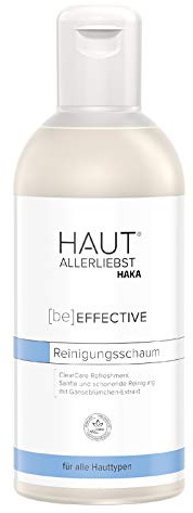 HAKA Reinigungsschaum Gesicht Nachfüller, 250 ml, reinigt sanft & porentief