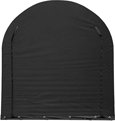Waterproof Bike Tent Large Portable Moped Bicycle Mobility Scooter Shelter Storage Outdoor Garden Oxford Fabric Cover Steel Frame Anchorage System 8 FREE Ground Bolts & 8 Ground Pegs Hard Soft Ground