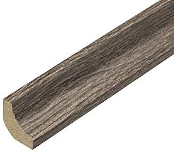 Scotia Beading Edging for Laminate & Wood Flooring 1.15m x 10 Lengths Dark Grey
