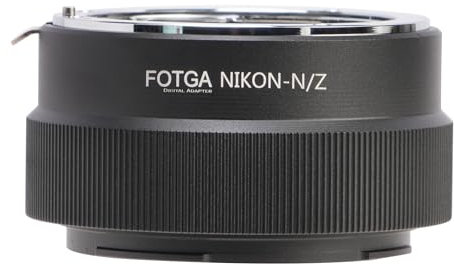FOTGA FTZ Lens Mount Adapter Ring for Nikon F Lens to Z-Mount Mirrorless Camera, Compatible with Nikon Z50 Z30 Z9 Z8 Z7II Z6II Z7 Z6 Z5 Zf Zfc Full Frame Mirrorless Camera