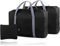 Faltbare Reisetasche,reisetaschen, wasserdichte Handgepäcktaschen, geeignet für Sport, Fitnessstudio, Urlaub, 2 Pack, Schwarz