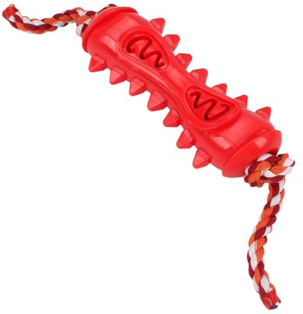 lisutupode Hundezahnbürste Stick | Gummi Hund Reinigungsspielzeug Kauknochen | Hundespielzeug Knochen Stick Zahnreinigung für Welpen, mittelgroße Hunde, große Hunde