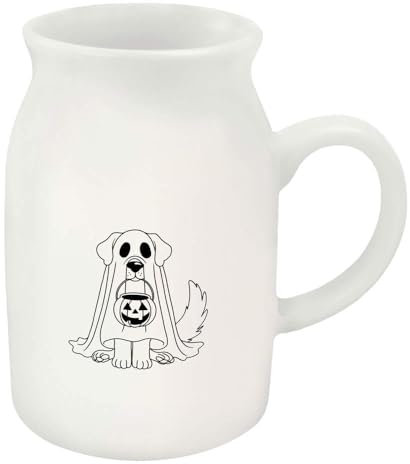 Azeeda 300ml 'Halloween Ghost Dog' Ceramic Milk Jug (MJ00018046)