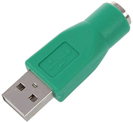 Kdouehg PS / 2 Female To USB Male Adapter Converter For Keyboard Mouse Mouse