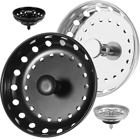 Tofficu 4 Pièces Bouchons Évier De Cuisine Remplacement Pour Drains Américains Standard Avec Crépine Filtre Pour Évier Bouchon De Crépine