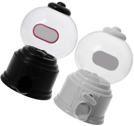 Vaguelly Mini Distributore di Caramelle Giocattolo in Plastica per Bambini, Macchina per Gomme da Masticare e Dolciumi, Piccolo Dispenser da Scrivania per Ragazzi e Ragazze
