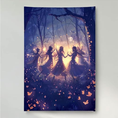 YEYUMEOZ 5D Diamond Painting Mariposa, Mujer Pintura de Diamante Adultos, DIY Cristal Diamante Painting, Kit de Arte de Mosaico, Ideal para Principiantes, Para Decoración De Hogar, Regalo PjY3249 3-8
