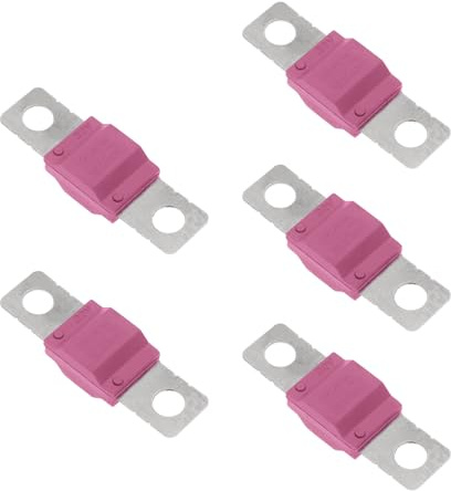 5Pcs Multipurpose Copper Automotive Fuses Flat Fuses Strips for Various Current Rating Requirements Car Battery