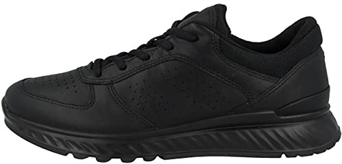 ECCO Damen EXOSTRIDE W Low Sneaker, Schwarz (Black), 42 EU
