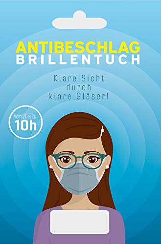 Antibeschlag Brillenputztuch