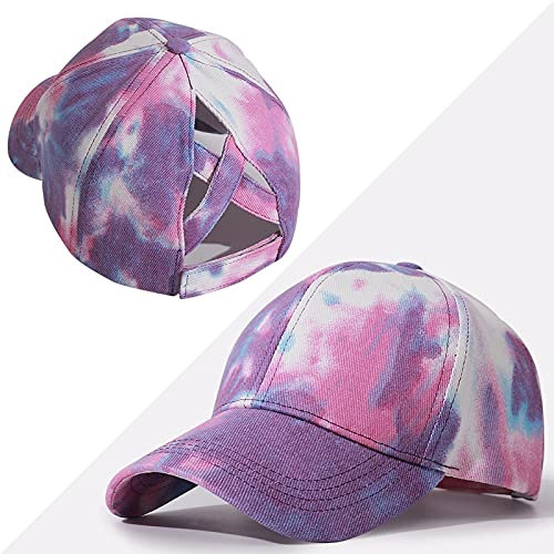 ShFhhwrl Baseball Kappe Frauen Kappen Sport Hip Hop Mesh Hut Glitter Baseball Cap Verstellbare Snapback Cap Lila