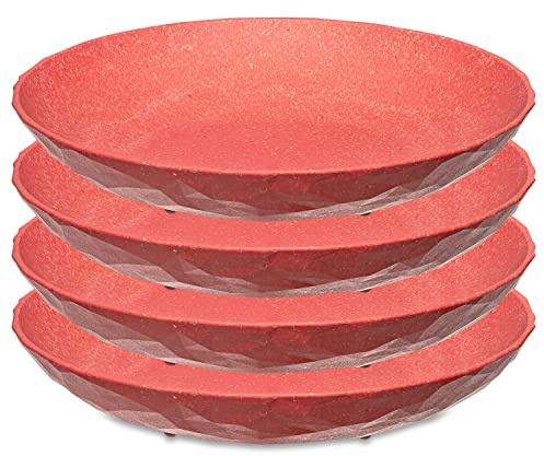 Koziol Suppenteller, 220 mm, 220 mm, 4 Stück