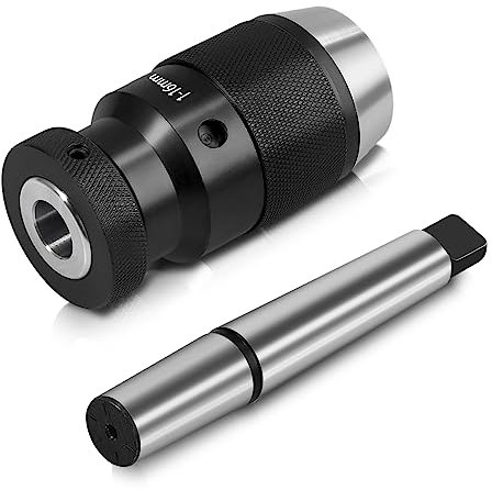 GETLITOOL Mandrino Autoserrante per MT2 -B18 MK2 per Trapano Tornio Adattatore Autoserrante per Utensili Elettrici a Mano