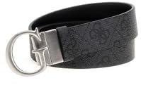 Guess Vezzola verstellbarer Gürtel, Schwarz , M