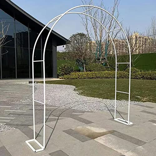 Rosenbogen-Spalier, Gartenbogen-Pergola-Metall, Kletterrosen-Torbogen-Spalier, Gartenlauben-Dekoration, Hochzeitsbogen, für Kletterpflanzen, Weinreben, Gemüse, Hochzeit, Party