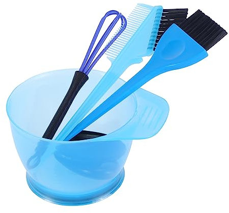 Beatifufu 5piezas Kit De Pelo Tinte Herramientas Kit Tinte Pelo Fácil Lavar De Cabello Profesional