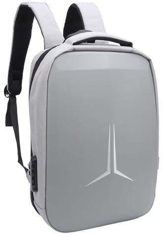 Mini Travel Bag, Outdoor Storage Bag Backpack for Dish and Accessories, with Combination Lock and USB Port
