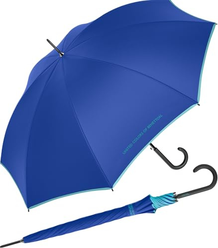 Benetton Stockschirm Long Automatik FS 2025 - dazzling blue