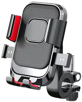 Handyhalterung Fahrrad für Riese & Müller Load Supercharger Homage Charger Nevo Delite, 360° Drehbar Handyhalterung Motorrad, Anti-Shake Handy Halterung Fahrradlenker, Fahrradlenker Telefonhalter