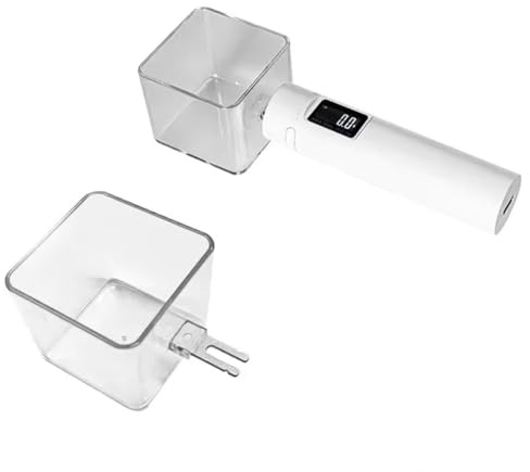 Qomcsrl Cucchiaio Dosatore di Precisione per Caffè con Bilancia Digitale Integrata, Display LCD, Cucchiaio Dosatore per Caffè Portatile Rimovibile