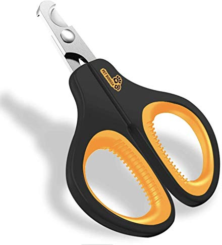 pet boussa Nagelknipser und Trimmer für kleine Hunderassen, Katze, Kätzchen, Hamster, Welpen, Frettchen, Igel, Kaninchen, Vogel Professioneller Katzennagelschneider und Nagelknipser für Katzen