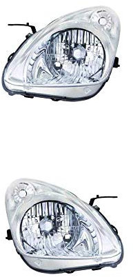 Halogen Scheinwerfer Set links & rechts Hauptscheinwerfer Frontscheinwerfer H4 ohne Lampenträger für Model Pixo UA0