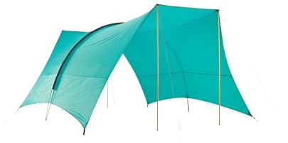 GRAND CANYON Tarp TAHUTA Shelter 4 Sonnensegel – Offener UV 50+ Unterstand für Garten, Festival und Camping Blue Grass, 4