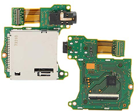 PUSOKEI Game Host Card Slot Replacement Game Machine Game Cartridge Card Slot Host Reader for Host Repair Accessory/for Host Card Slot with Board