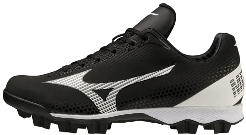 Mizuno Wave Finch Lightrevo Softball da donna, nero-bianco, 40