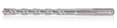 NUSHKI Foret SDS Plus Avec Foret De Maçonnerie À Tête Croisée À Tige Ronde Pour Perceuse À Percussion Mur Brique Bloc Trou Forage,14x150mm